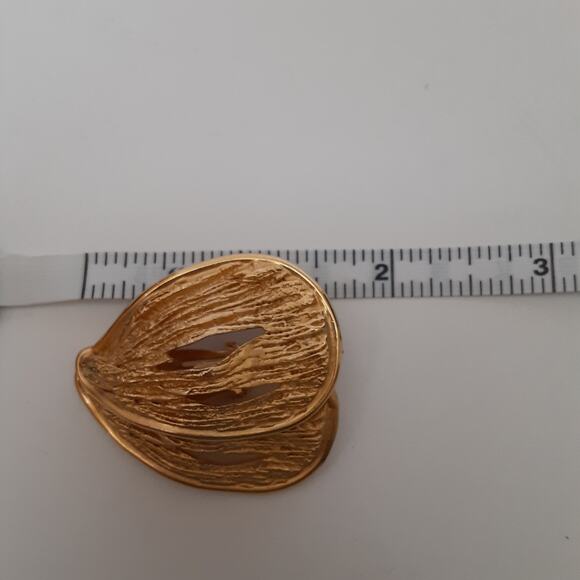 Vintage 80s Costume Jewelry Clip On Earrings 3 Pairs Craft L. Bott Doorknocker - Picture 11 of 13